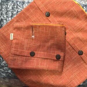 Linen Button Pillow Covers